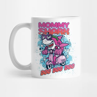 'Mommy Shark Doo Doo' Awesome Shark Matching Family Mug